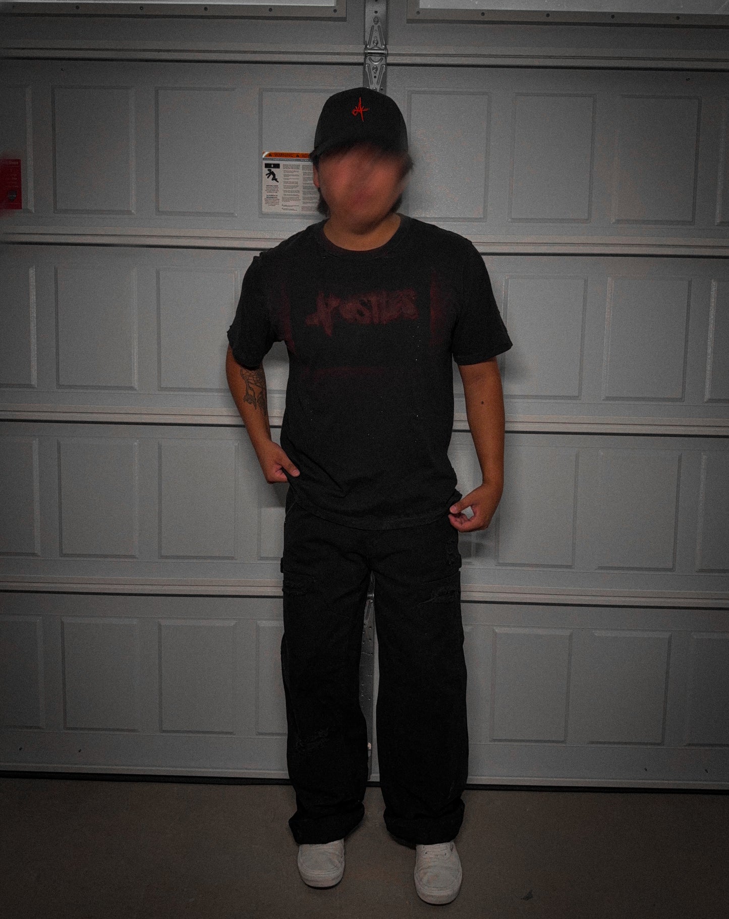 Vintage 1 of 1 Black Tee (Large)