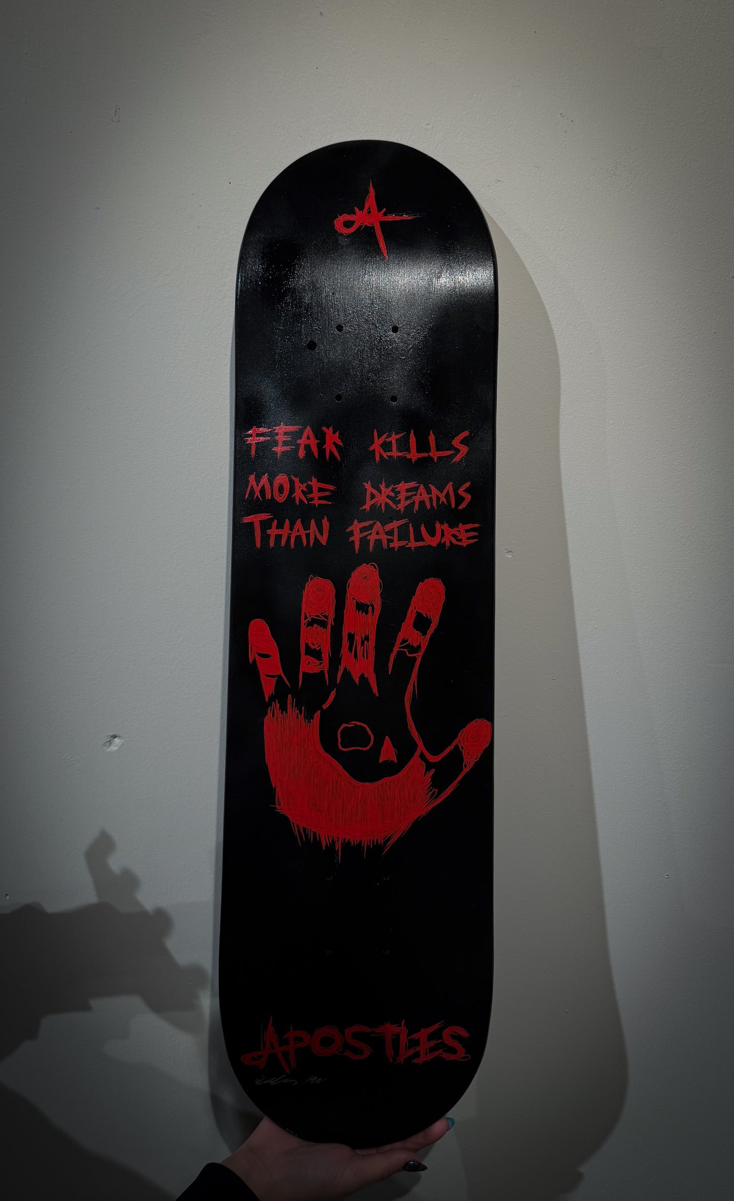 CUSTOM Skateboard (HAND) (8.25)