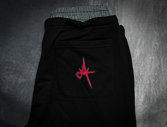 (PRE ORDER) !! BLACK SWEATPANTS (SIZE UP)