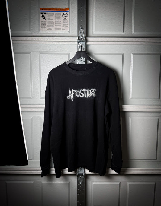 Vintage 1 of 1 Black Waffle Tee (Large)