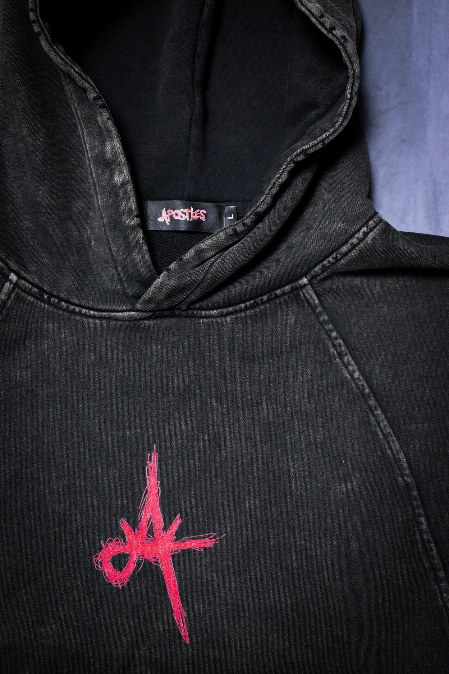 (PRE ORDER) !! PULL-OVER "A" HOODIE  *CROPPED*