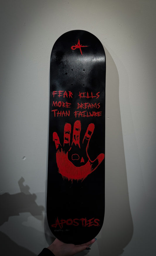 CUSTOM Skateboard (HAND) (8.25)
