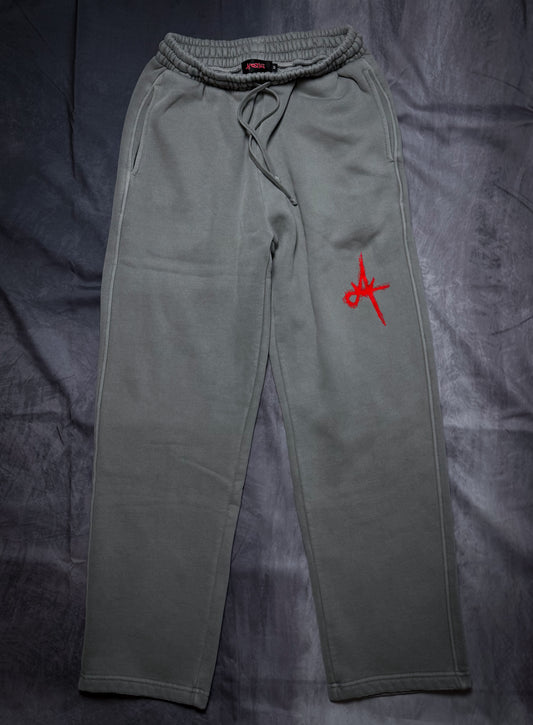 (PRE ORDER) !! "A" GREY SWEATPANTS