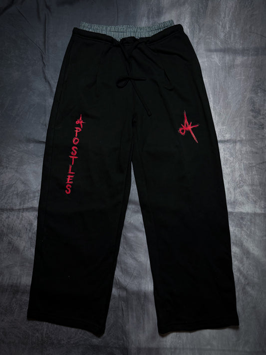 (PRE ORDER) !! BLACK SWEATPANTS (SIZE UP)